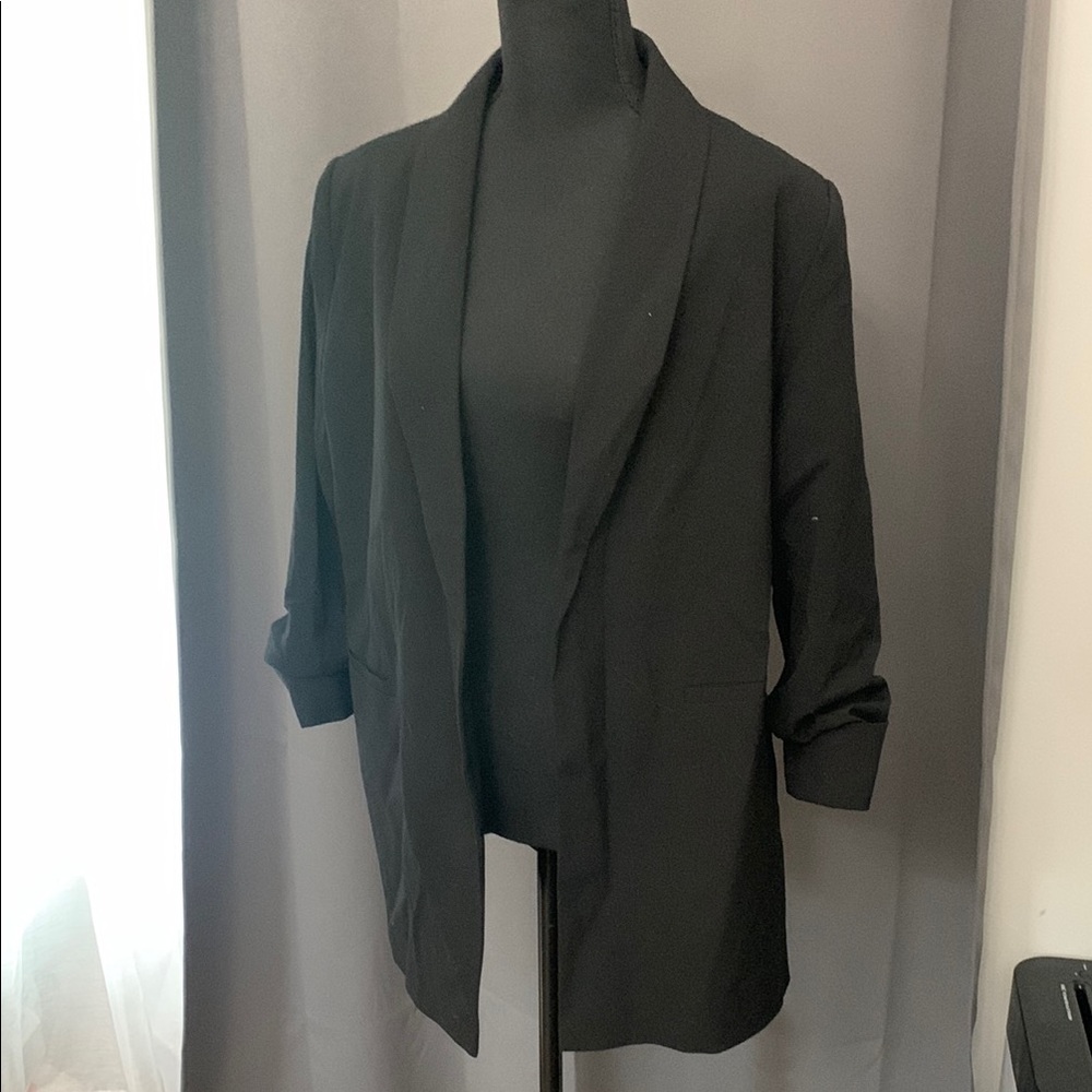 VENUS Black Blazer Tailored Suit Jacket